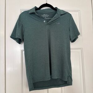Vineyard Vines Kids Teal Polo Shirt